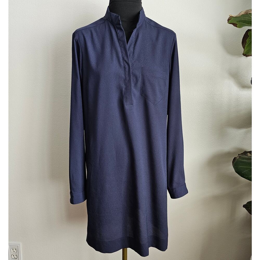 EUC Anthropologie HUTCH Women's Pullover Long Sleeve Chest Pocket Dress M
